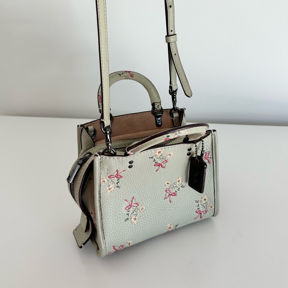 Coach leather bag
